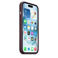 iPhone 15 FineWoven Case with MagSafe - Mulberry,Model A3132