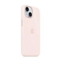 iPhone 15 Silicone Case with MagSafe - Light Pink,Model A3123