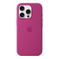 iPhone 16 Pro Silicone Case with MagSafe - Fuchsia,Model A3315