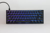 Ducky One 2 Pro 60% Mechanical Gaming Keyboard RGB PBT Double-Shot (Cherry Silver)