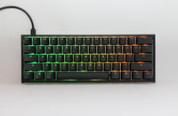 Ducky One 2 Pro 60% Mechanical Keyboard RGB PBT Cherry Black