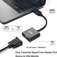 RCT DisplayPort to VGA Adapter