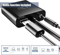 RCT HDMI to VGA Adapter with Audio Male to Female