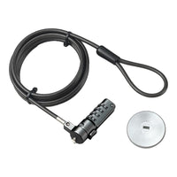 RCT Universal 4-Digit Combination Notebook Security Lock with K Slot Adaptor