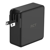RCT 100W GaN USB-C Charging Travel Kit with EU UK SA Adapters and Cable
