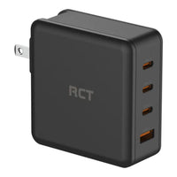 RCT 100W GaN USB-C Charging Travel Kit with EU UK SA Adapters and Cable
