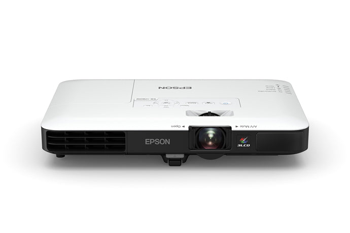 Epson 3000lm WXGA 1280x800 16:10 Lamp USB VGA HDMI WiFi WirelessLAN BagIncl White UltraPortable