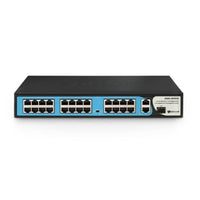 BDCOM 24-Port 100M PoE Switch (24-Port 100M PoE + 2 GE + 1 SFP) 280W PoE Budget