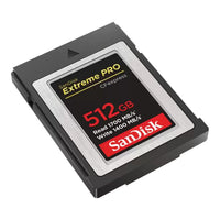 SanDisk Extreme PRO CFexpress Card Type B, 512GB, 1700MB/s Read, 1200MB/s Write