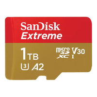 SanDisk Creator microS Card UHS-I with Adapter 1TB Up to 190MB/s read speeds Up to 130MB/s Write Speed