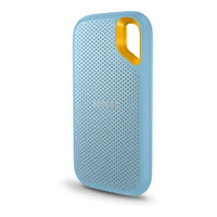 SanDisk Extreme Portable SSD 1050MB/s R, 1000MB/s W, PC, MAC & Smartphone Compatiable, 2TB, 5 Y Warranty, Sky BLUE color, IP 65 resistance and 3-meter drop protection