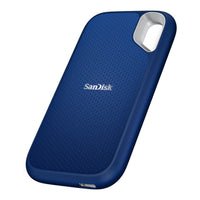 SanDisk Extreme Portable SSD, 2TB, Royal BLUE, Upto 1050MB/s R & 1000MB/s W, IP65, 3Meter Drop Resistance, HW Protection, 5 Y Warranty
