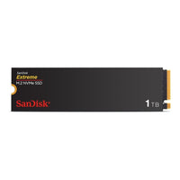 Sandisk Extreme 1TB NVMe SSD - Read Speed up to 5150 MB/s, Write Speed to up 4900 MB/s, PCIe 4.0 x4, nCache 2.0, 600TBW