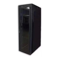 Acconet 27U Perforated Floor Standing Cabinet | AC-CAB-27U1000-FL