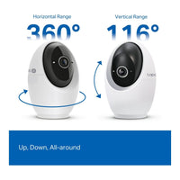 TP-Link TAPO C260 Pan/Tilt AI Home Security Wi-Fi Camera