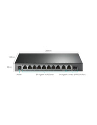TP-Link 10-Port Gigabit PoE+ Easy Smart Switch | TL-SG1210MPE