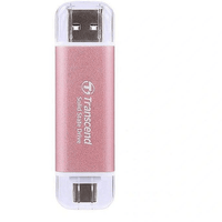 Transcend ESD310 1TB Portable SSD USB-C 3.2 Gen 2 10Gbps Password Protection (Pink)