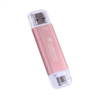 Transcend ESD310 1TB Portable SSD USB-C 3.2 Gen 2 10Gbps Password Protection (Pink)