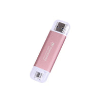Transcend ESD310 1TB Portable SSD USB-C 3.2 Gen 2 10Gbps Password Protection (Pink)