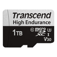 Transcend High Endurance 350V 1TB MicroSD Memory Card 100MB/s Read Dashcam Security Camera