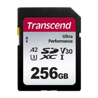 Transcend 256GB SDXC 340S UHS-I U3 V30 A2 SD Card 160MB/s
