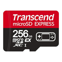 Transcend 256GB microSD Express Card PCIe Gen3 NVMe 900MB/s Nintendo Switch 2 Compatible