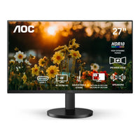 AOC 27-inch 4K UHD IPS Monitor 60Hz USB-C 65W HDR10 Built-in Speakers HDMI