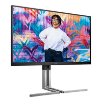 AOC 27-inch 4K 144Hz Dual Refresh Rate IPS Pro Monitor USB-C 90W KVM HDMI 2.1