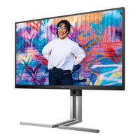 AOC 27-inch 4K 144Hz Dual Refresh Rate IPS Pro Monitor USB-C 90W KVM HDMI 2.1