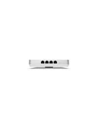 UBIQUITI U6 Enterprise In-Wall, 10 spatial streams, 115 m² (1,250 ft²) coverage, 600+ connected devices, Powered using PoE+/PoE++, (4) GbE ports with (1) PoE output, 2.5 GbE uplink.