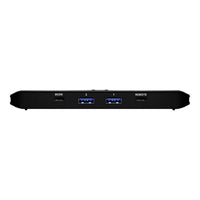 Aten 2x4 USB 3.2 Gen 1 Sharing Switch 2 Computers Share 4 Peripherals 5Gbps Remote Port Selector Hot-Pluggable