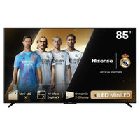 Hisense 85-Inch Mini LED X QLED 4K AI Smart TV 144Hz