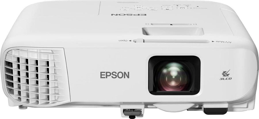 Epson 4200lm WXGA 1280x800 16:10 Lamp USB 2VGA 2HDMI RS-232C Wi-FiOptional NoBag White Mobile/Install