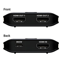 Aten 2-Port 8K HDMI Splitter 8K60 4K120 VRR ALLM HDR10+ Dolby Vision HDCP 2.3 7.1 Audio USB-C Powered