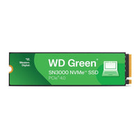 WD Green SN3000 2TB PCIE GEN 4 M.2 3D NAND NVMe Internal SSD