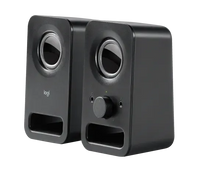 Logitech Z150 Multimedia Stereo Desktop Speakers 6W 3.5mm Jack Black