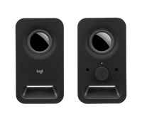 Logitech Z150 Multimedia Stereo Desktop Speakers 6W 3.5mm Jack Black