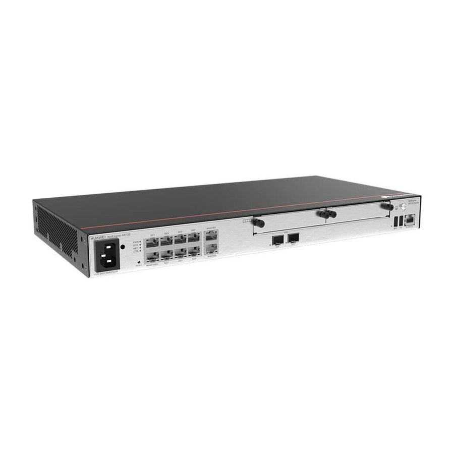 AR720 2*GE combo WAN  8*GE LAN  2*USB  2*SIC   up to 1200 users  forwarding performance 6Gbps