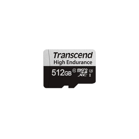 Transcend 512GB USD350V MicroSDXC Class 10 UHS-I U3 95MB/s Read Memory Card