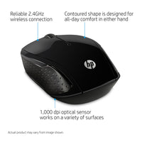 HP 200 Black Wireless Mouse