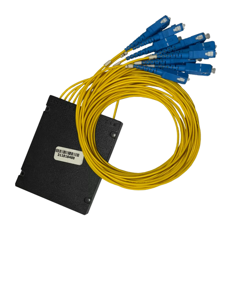 1:8 Optical Splitter with SC connectors, Box Shape