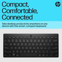 HP 350 Compact Multi-Device Bluetooth Keyboard (Black)