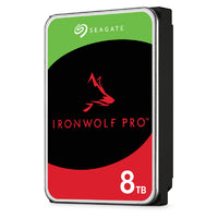 Seagate IronWolf Pro 8TB 7200RPM 3.5-inch SATA III NAS Hard Drive 256MB Cache