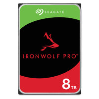 Seagate IronWolf Pro 8TB 7200RPM 3.5-inch SATA III NAS Hard Drive 256MB Cache