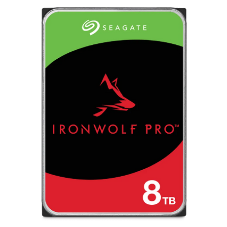 Seagate IronWolf Pro 8TB 7200RPM 3.5-inch SATA III NAS Hard Drive 256MB Cache