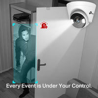 TP-Link 4MP 4mm Full Colour Turret Wi-Fi Camera