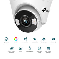 TP-Link 4MP 4mm Full Colour Turret Wi-Fi Camera