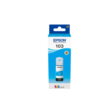 Epson 103 EcoTank Cyan Ink Bottle 7500 Pages