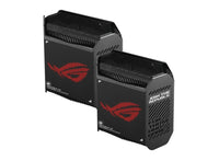 ASUS ROG Rapture GT6 AX10000 Tri-Band Wi-Fi 6 AiMesh Gaming Mesh Router 2-Pack Black