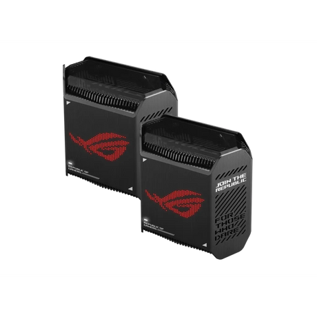 ASUS ROG Rapture GT6 AX10000 Tri-Band Wi-Fi 6 AiMesh Gaming Mesh Router 2-Pack Black